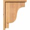 Ekena Millwork Newport Smooth Corbel w/Backplate, Western Red Cedar, 5 1/2"W x 14"D x 18"H COR06X14X18NEW01SWR - alternate 2